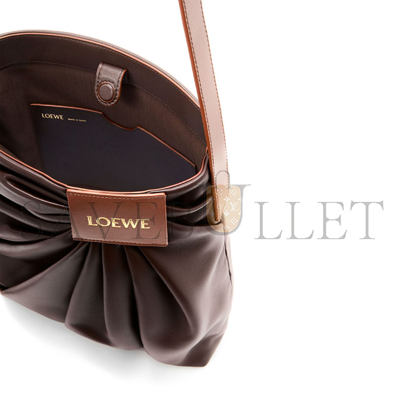 LOEWE DRAPED TOTE IN MELLOW NAPPA LAMBSKIN ADHBDPTX01-0018 (30*29*13cm)